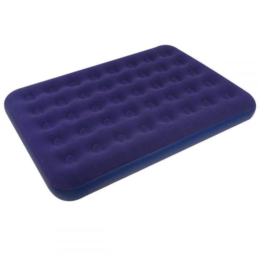 Colchão Inflável Casal Multiuso 191x137x22cm + Kit Reparo
