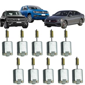 10 Motor Da Trava Da Fechadura Elétrica Porta Jetta Amarok - UN / 10 [F103]