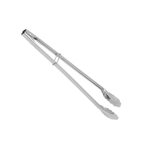 Pegador Alimentos Inox Pinça Profissional Grande Longo 41cm