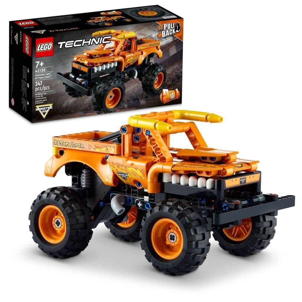Lego Technic Monster Jam El Toro Loco 2-em-1, 247 Peças
