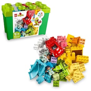 Lego Duplo: Caixa De Blocos Deluxe 10914, 85 Peças 18+ Meses