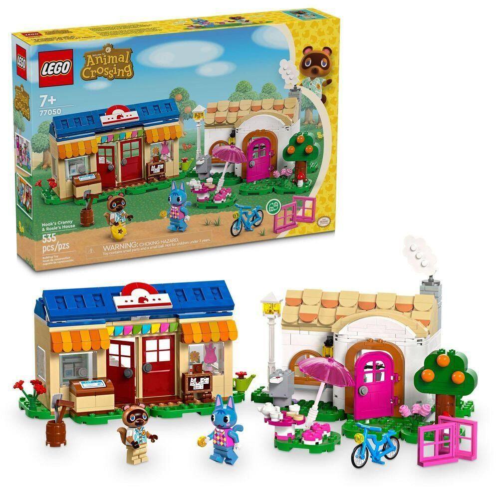 Lego Animal Crossing Nook`s Cranny & Casa De Rosie 535 Peças