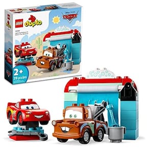 Lego Duplo: Relâmpago Mcqueen & Mate Na Lava-jato 10996