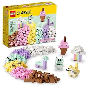 Lego Classic Diversão Criativa Com Cores Pastel 333 Peças