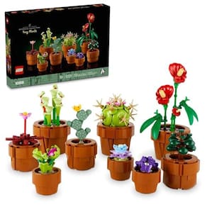 Lego Icons: Mini Plantas, Construção Decorativo, 10329