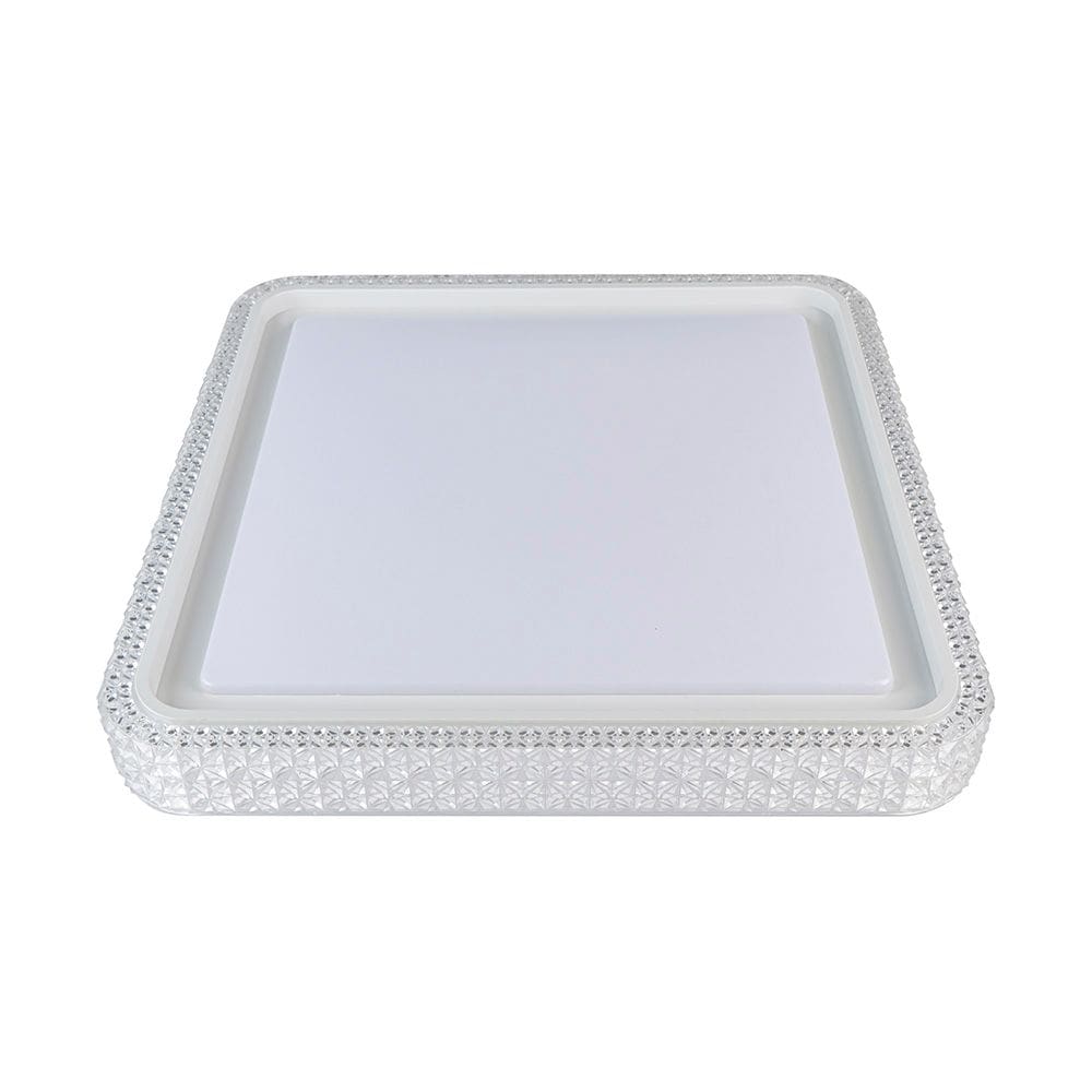 Plafon Nordecor Kenle 2666 Quadrado Led Bivolt Branco