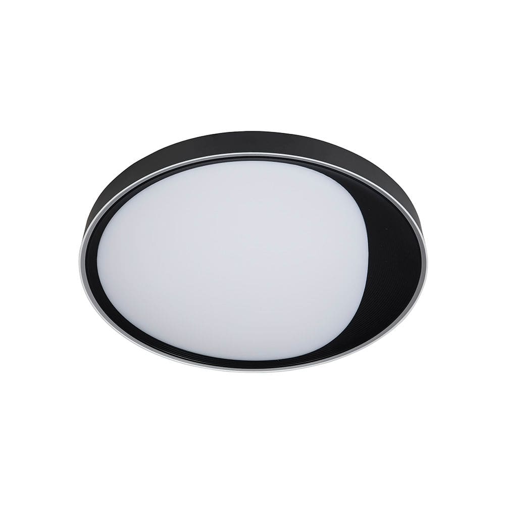 Plafon Nordecor Benn 2345 50Cm Led Bivolt Preto