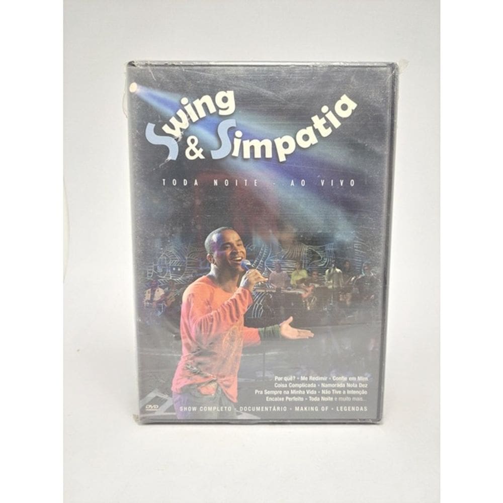 Dvd Swing e Simpatia - Toda Noite Ao Viv