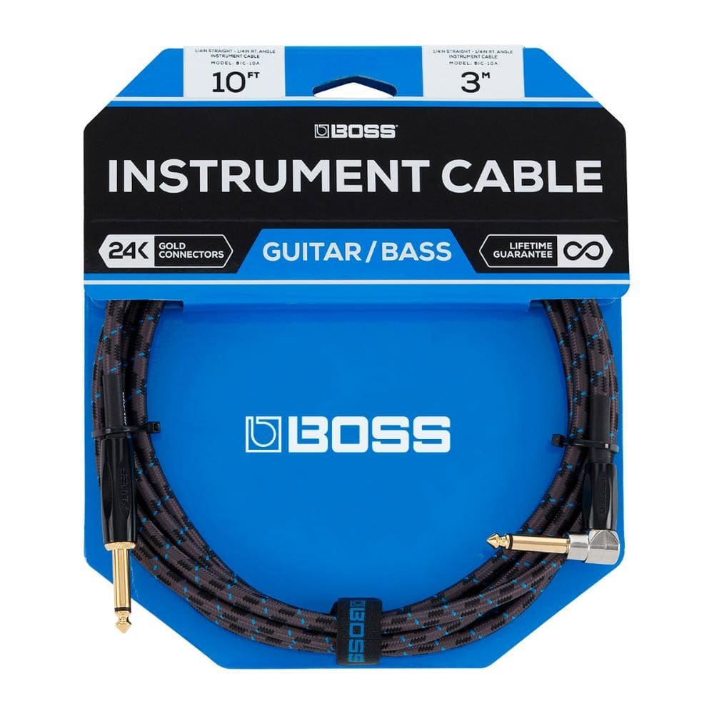 Cabo para Instrumentos P10/P10L 3 metros Boss BIC-10A