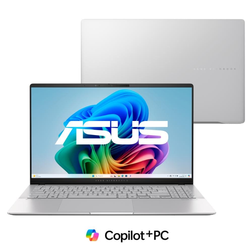 ASUS VivoBook S15 ノートPC Vivobook S15: Asus lança seu primeiro notebook com Copilot+ no Brasil