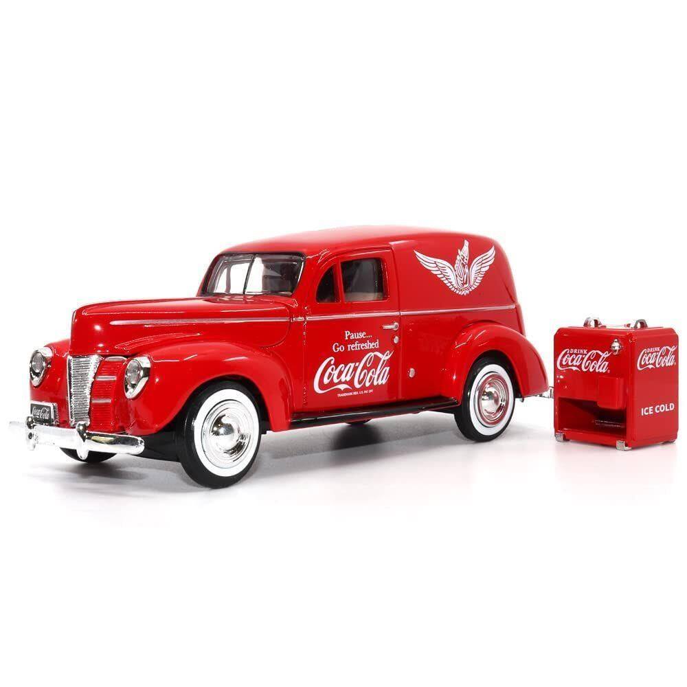 Motor City Classics Coca-cola 1940 Ford Delivery Van - 1:24 Scale
