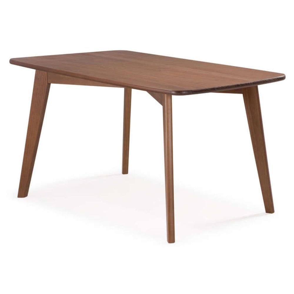 Mesa de Madeira Retrô 1,60 M X 80 Cm | Coleção Scandian Amendoado