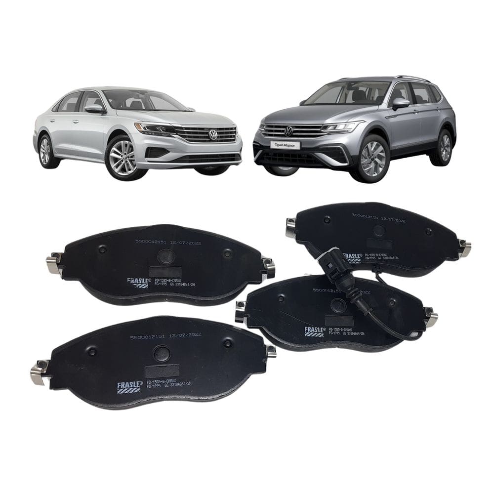 Pastilha de Freio Tiguan AllSpace R-LINE 350 TSI EA888 2.0 L 16V L4 2018 A 2024 Fras-le Dianteira