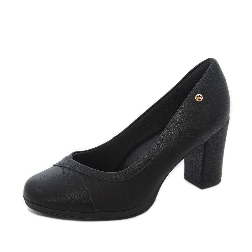 Sapato Feminino Piccadilly Salto Alto REF: 130232 RELAX-NAPA STRECH