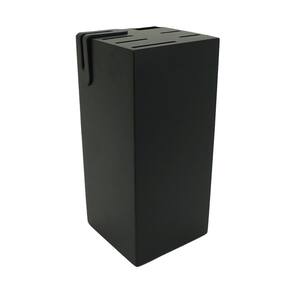 Porta Facas Mimo AJ23129 Madeira Preto com Afiador