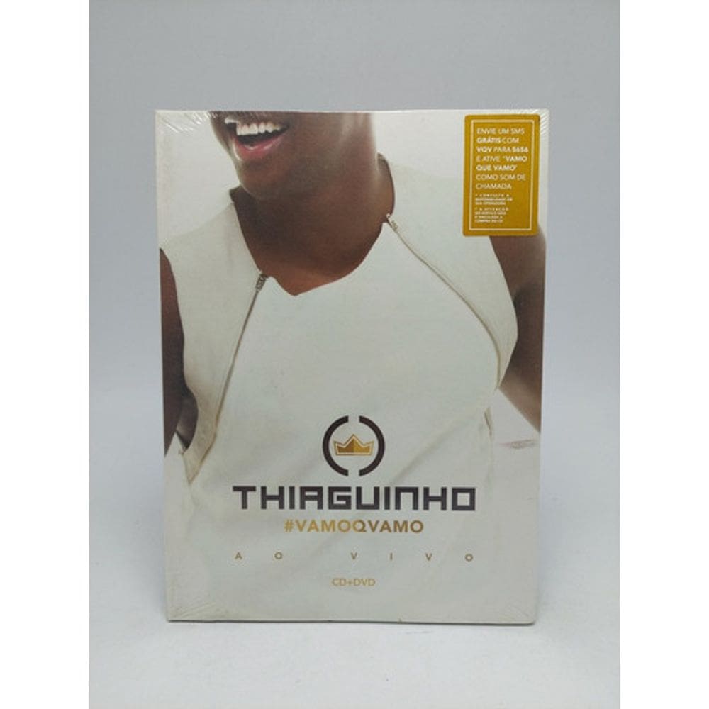 Dvd+cd Thiaguinho - Vamoqvamo Ao Viv