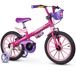 Bicicleta Aro 16 Feminina Top Girls Nathor Aro 16