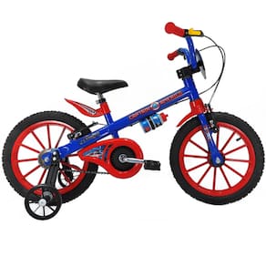 Bicicleta Aro 16 Nathor Capitão América Azul / Vermelho Aro 16