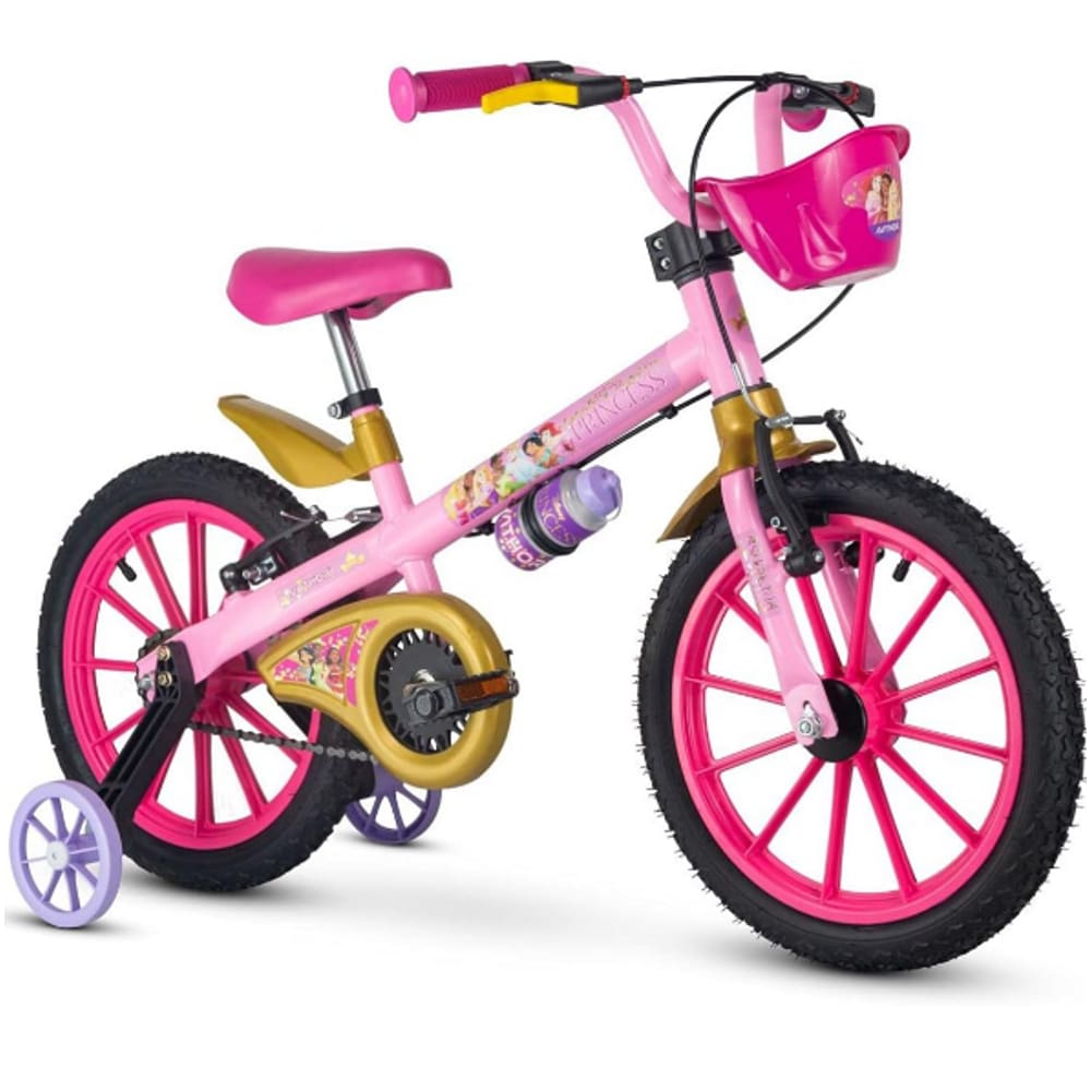 Bicicleta Aro 16 Nathor Princesas Aro 16