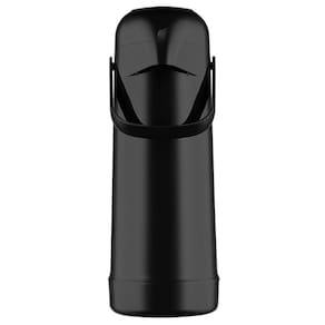 Garrafa Térmica 1 Litro Quente Fria Termolar Preta Magic Pump