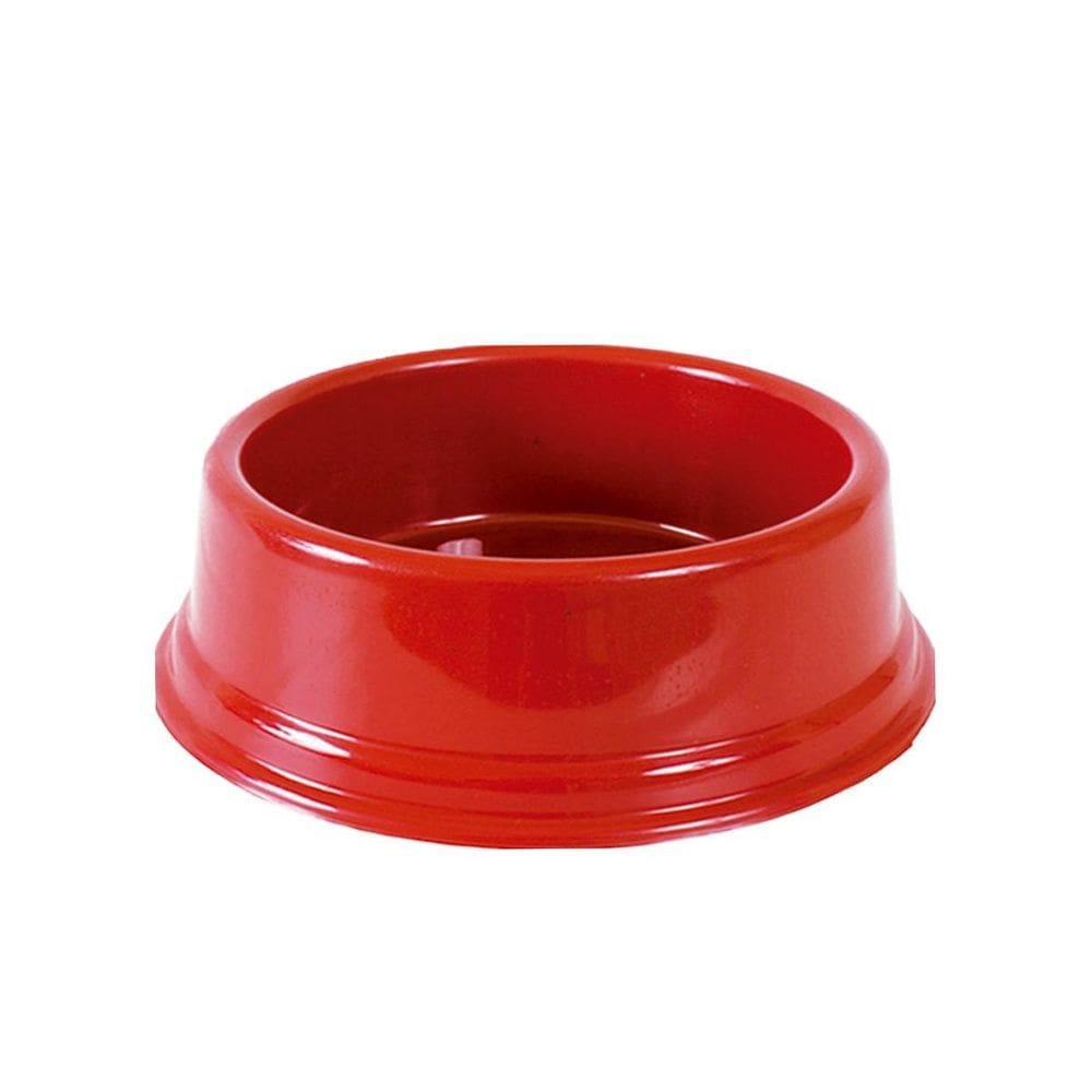 Comedouro Ou Bebedouro Cães Vermelho 2700Ml Pet Au Jel Plast