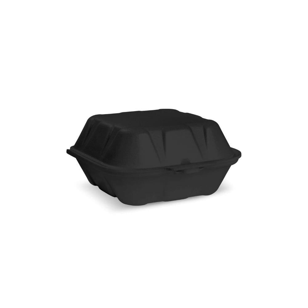 Ch-003E Hamburgueira Preta (16,2X16,2X8,5 Cm.) Eps C/ 400Un