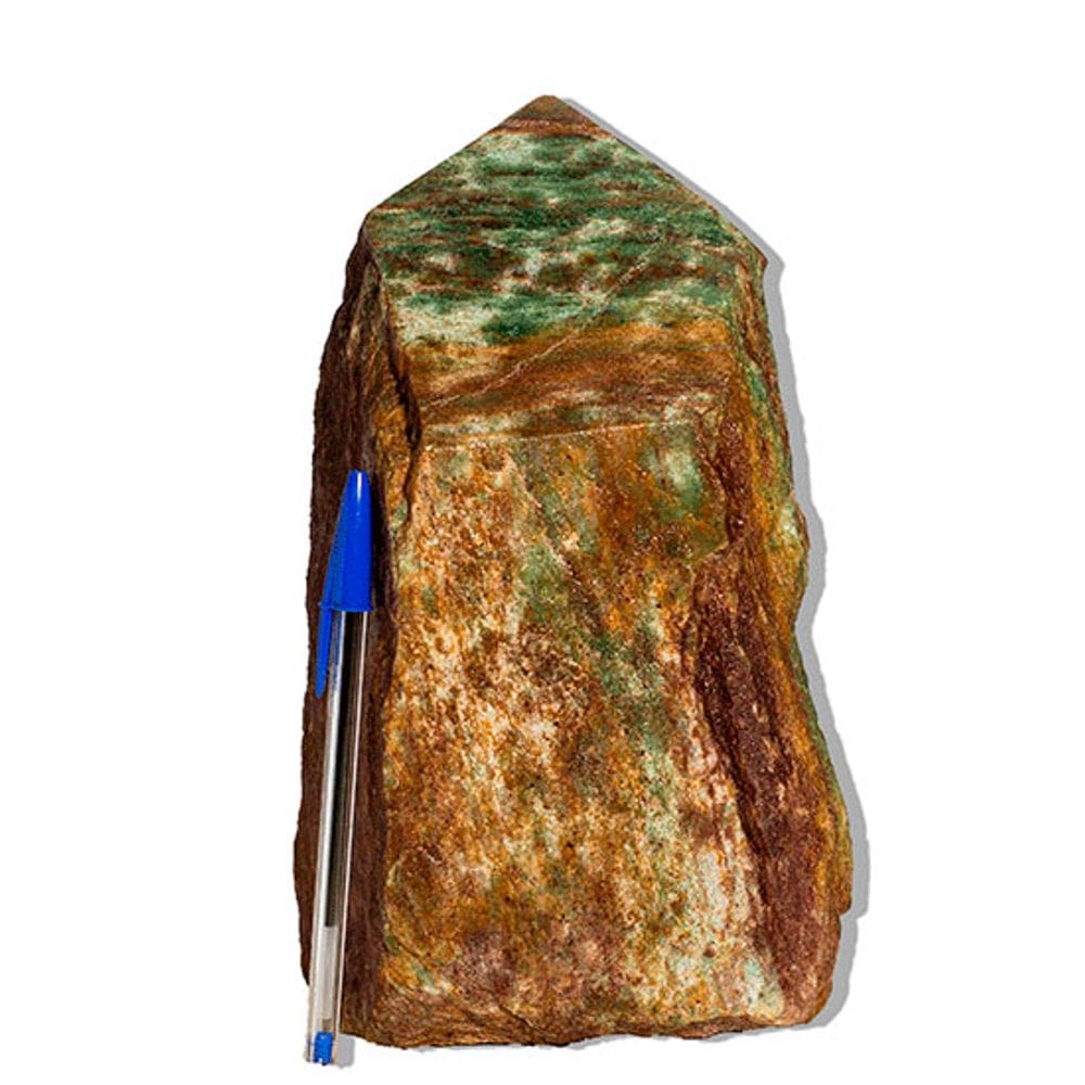 Aventurina Verde Pé e Bico Serrado Natural 4,5Kg 24cm Tipo B
