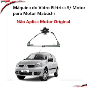 Máquina Vidro Elétrico S/motor Esquerda Clio 99-16 2pt - Mab [F103]