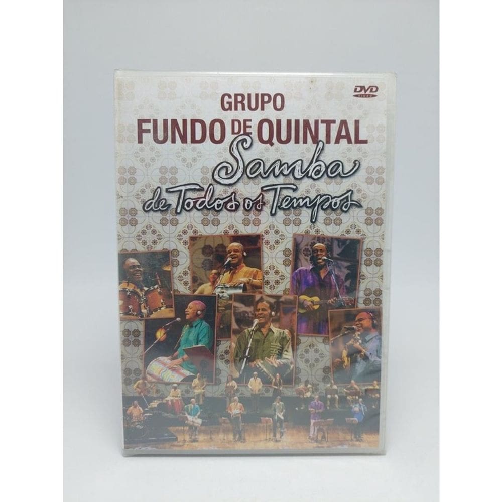 Dvd Fundo De Quintal - Samba De Todos Os Tempos