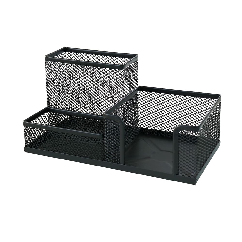 Organizador Para Escritório 03 Divisórias De Metal