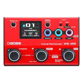 Pedal de Efeitos para Voz Boss VE-22 Vocal Performer