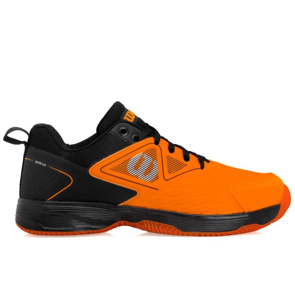 Tênis Wilson Slice 3.0 Clay Laranja e Preto - 41