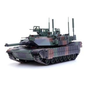 Motor City Classics M1a2 Abrams Tusk Ii Tank - Nato Camouflage 1:72