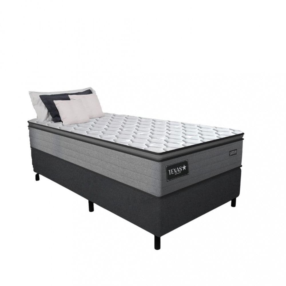 Cama Box Solteiro 88cm Molas EnsacadasTexas 2CEN Gazin
