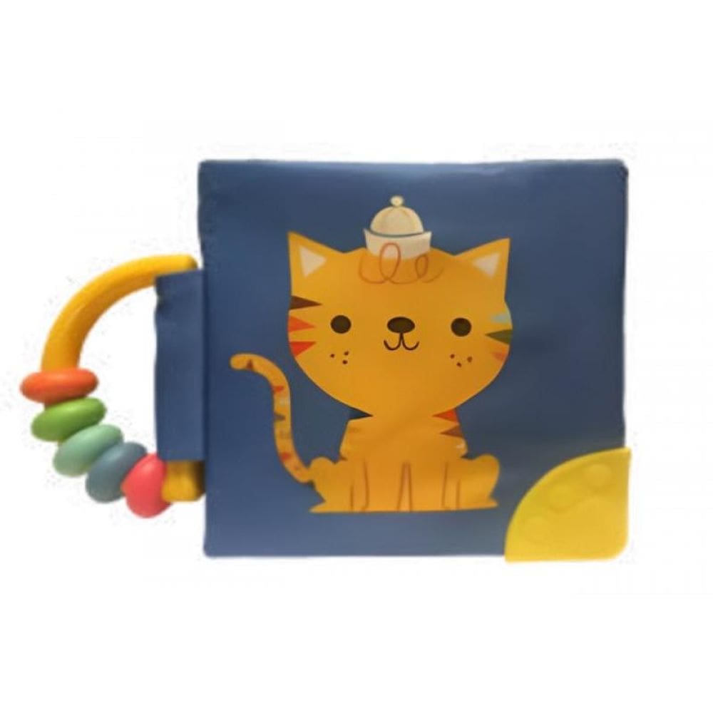 Meu Livro Macio Com Chocalho E Mordedor: Gato