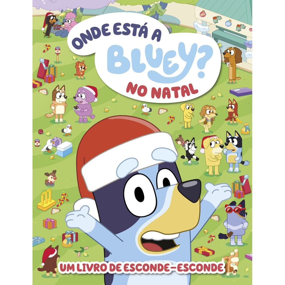 Onde Está a Bluey no Natal? - Um Livro de Esconde-Esconde