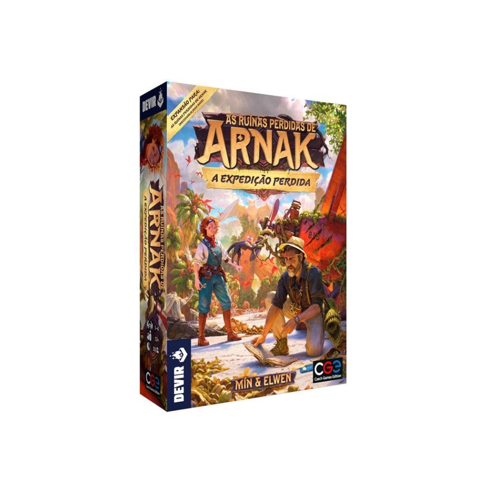 As Ruínas Perdidas de Arnak A Expedição Perdida Expansão de Jogo de Tabuleiro Devir