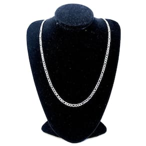 Corrente Cordão Aço Cirúrgico Inox Masculino Prata Elo