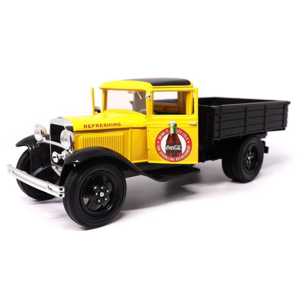 Motor City Classics 1:24 Ford Model Aa 1931 Coca-cola Amarelo