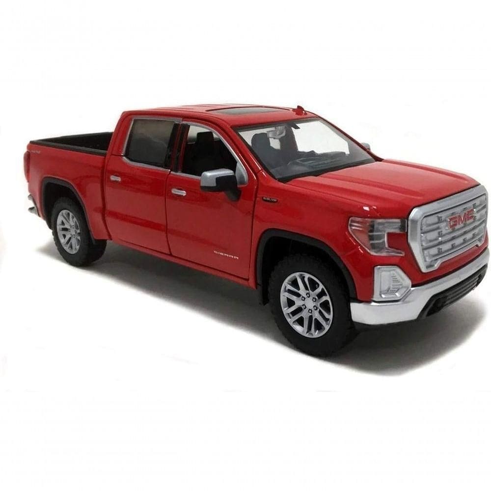 Motormax Modelo Carro Gmc Sierra 1500 Slt 2019 -21cm Vermelh