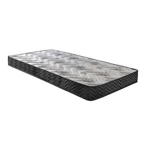 Colchão Solteiro Espuma D45 Pasquale Wave Black (88x188x25) - Paropas