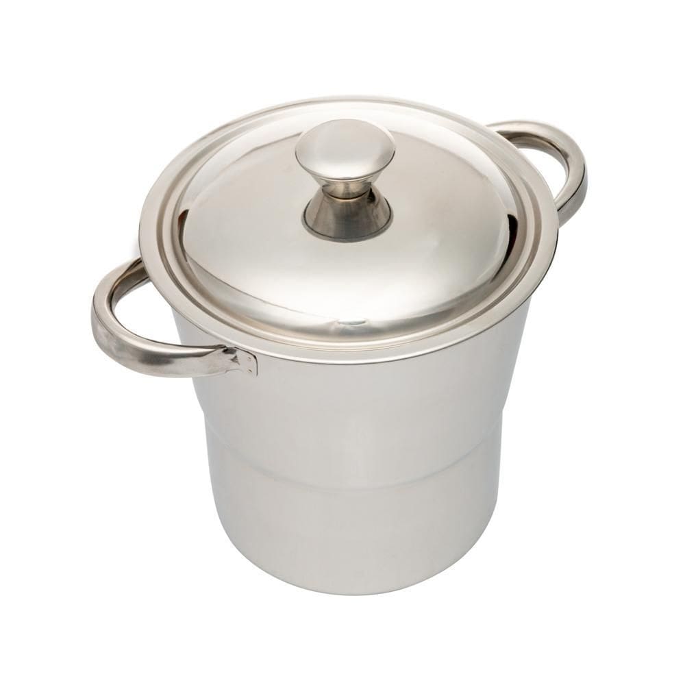 Cuscuzeira de Aço Inox 16cm x 16cm x 20cm