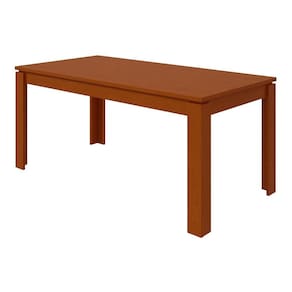 Mesa para Cozinha Athenas c/Tampo Madeirado 180x90cm Frassino - Lopas