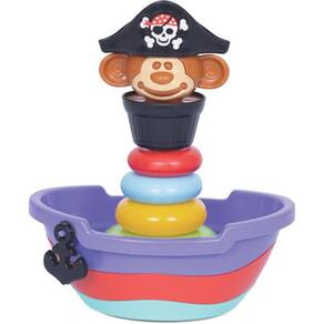 Brinquedo Didático Encaixe Baby Pirata Mercotoys 431