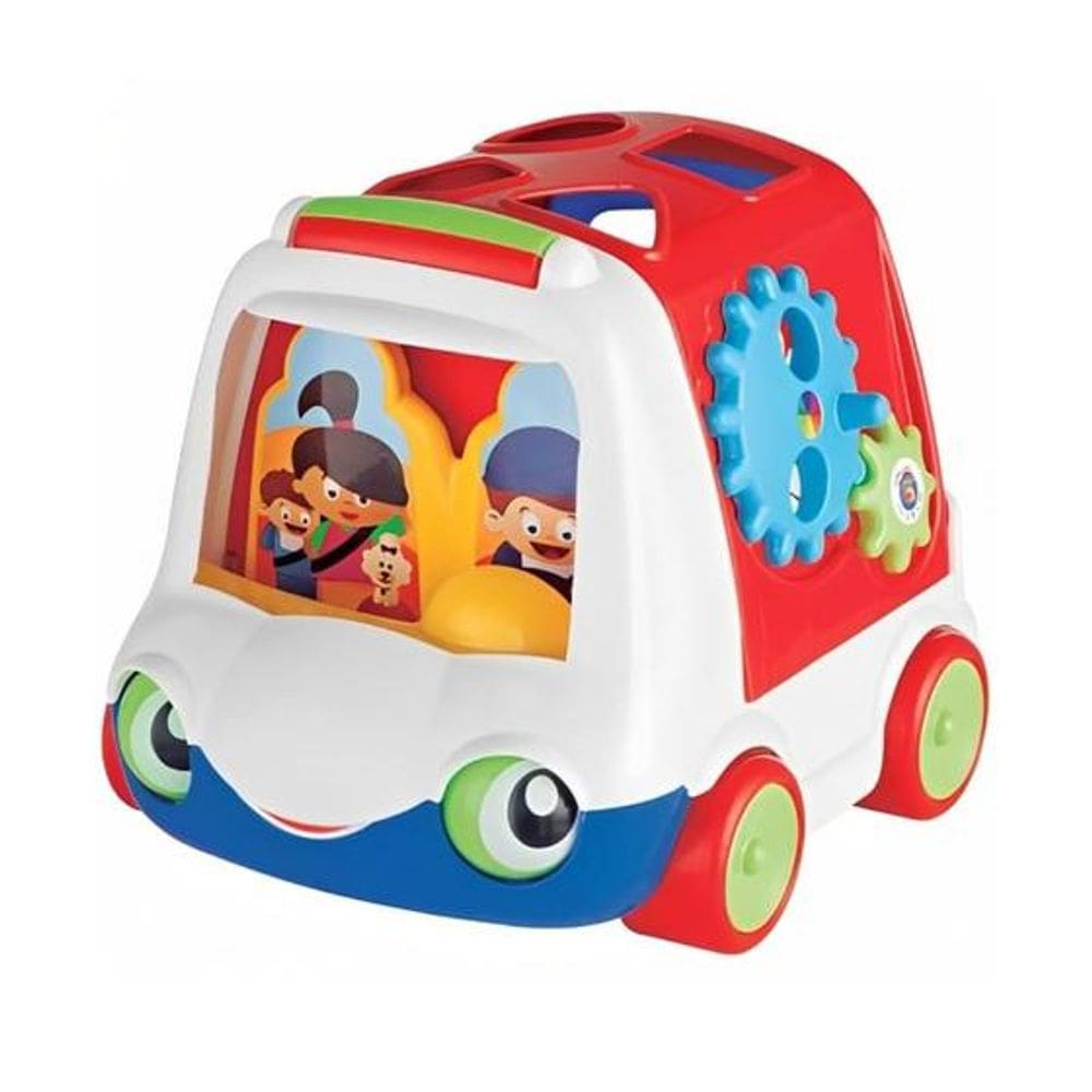 Brinquedo Didático Formas Geométricas Babybus Mercotoys 401
