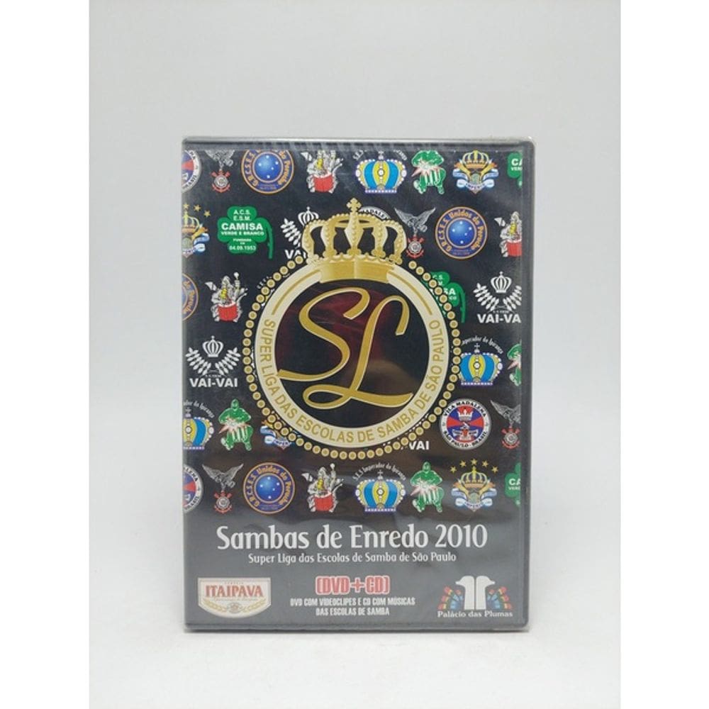 Dvd+cd Sambas De Enredo 2010 