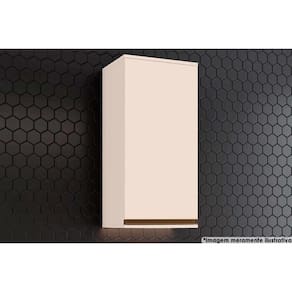 Armário de Cozinha Modulado Connect c/1 Porta 40x83cm Off White - Henn