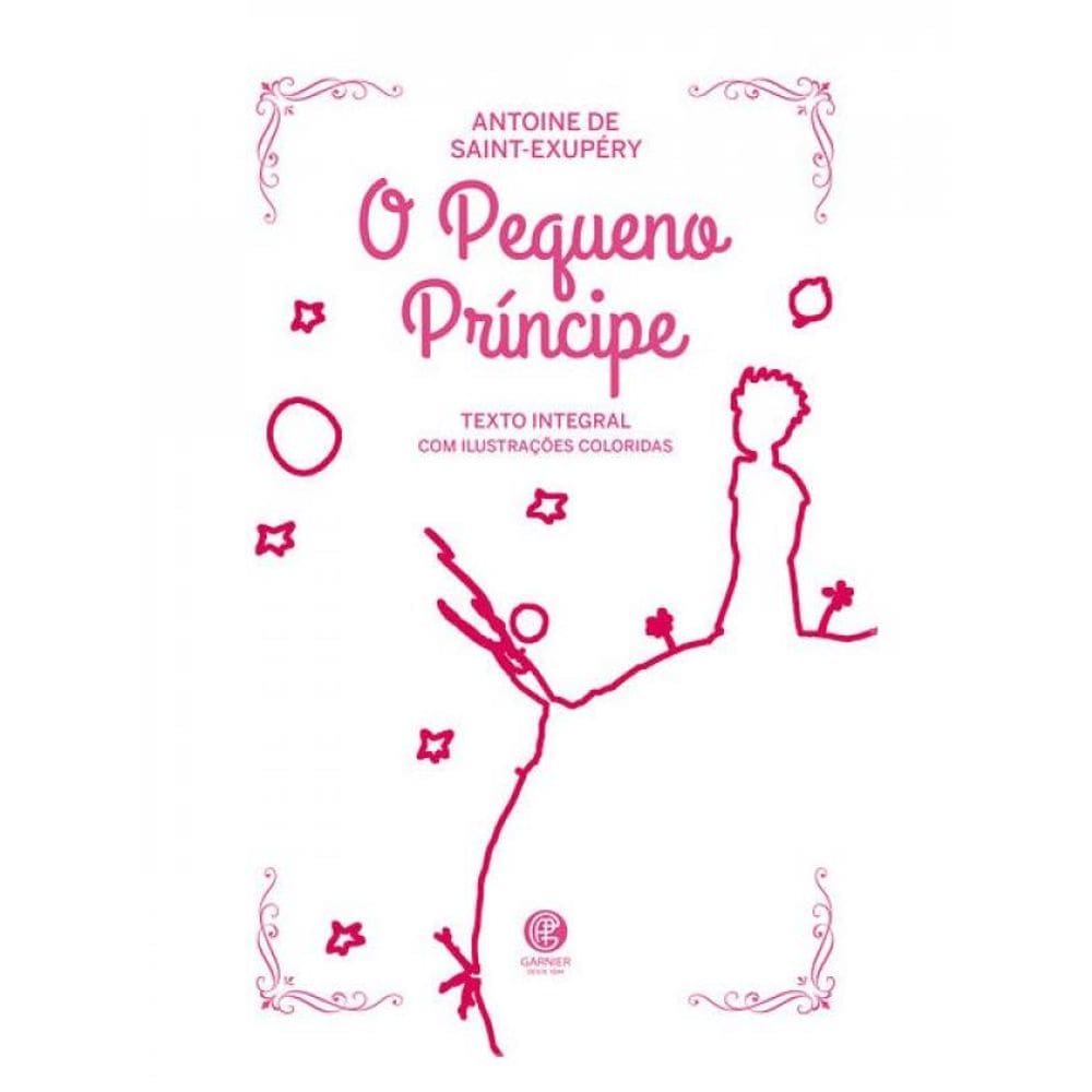 O Pequeno Príncipe - Edição De Luxo Almofadada (Rosa)
