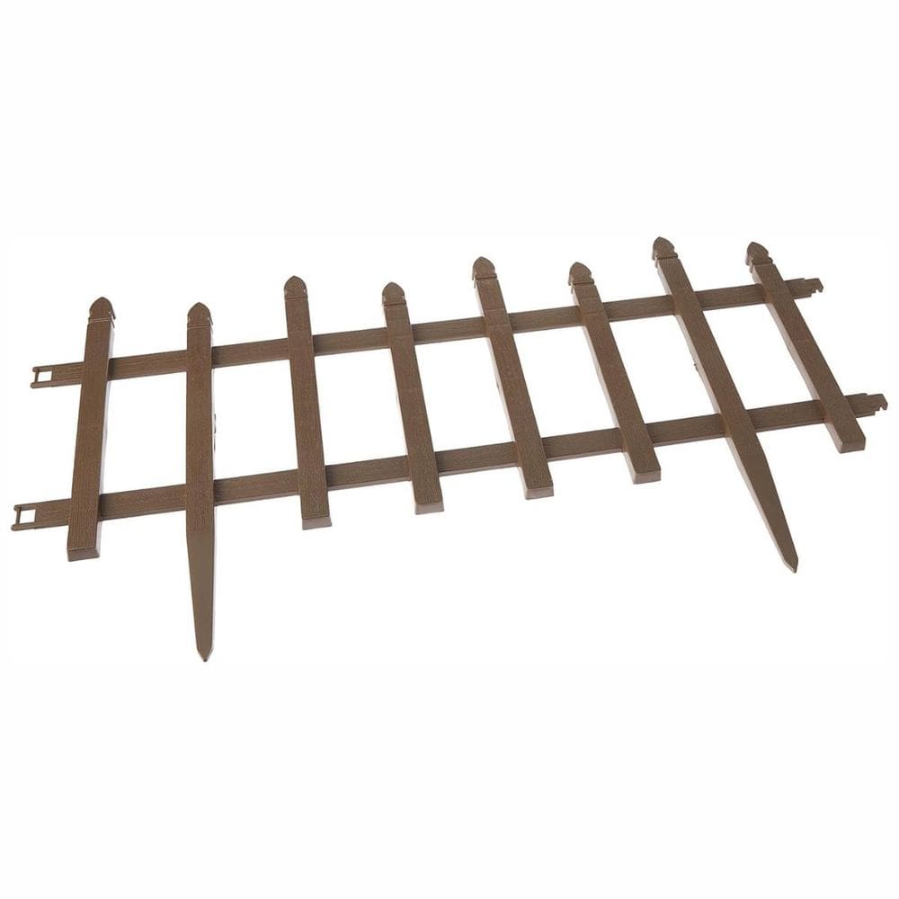 Cerquinha Plástica Decorativa (61X24cm) Tabaco TOP GARDEN