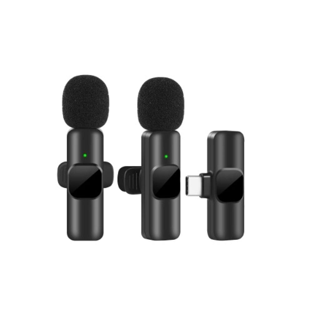 Microfone Lavalier Sem Fio Portátil - Ótima Captação de Som